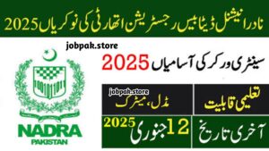NADRA Jobs